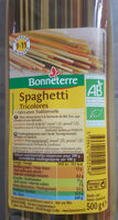 Spaghetti tricolores