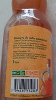 Vinagre de cidre Evernat 1 litre