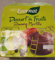 Dessert de Fruits Pomme Myrtille
