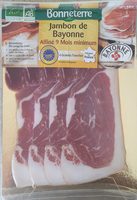 Jambon de Bayonne affine 9 mois minimum
