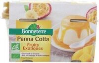 Panna Cotta Nappee Fruits Exotiques