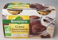Crème gourmande chocolat