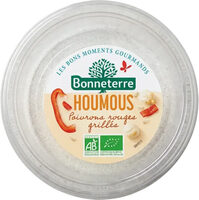 Houmous poivrons rouges grillés