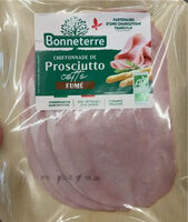 Chiffonnade de prosciutto cotto fumé