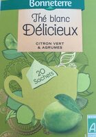 Thé blanc citron vert & agrumes