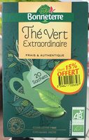 Thé vert extraordinaire (dont 15% offert)