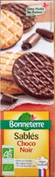 Sablés choco noir