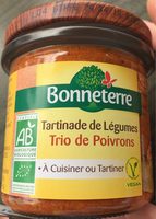 Tartinade de Légumes - Trio de poivrons