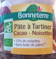 Pâte à tartiner Cacao - Noisette