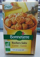 Rochers Salés Comté - Cumin