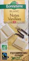 Blanc notes vanillées