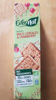 Biscuits multicereals et cranberry