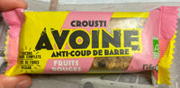 Crousti Avoine Anti-coup de barre fruits rouges