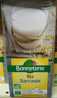 Lait riz sarrasin