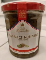 Confiture Kiwi au citron vert