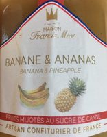 Confiture banane et ananas