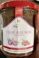 Confiture figue aux noix