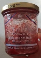Maison francis miot confiture fraise
