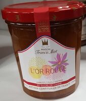 Confiture l'or rouge