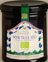 Confiture Myrtille bio