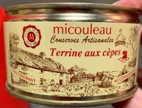 Terrine aux cepes