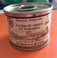 Terrine de canard à l'armagnaque