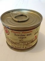 Terrine aux cèpes
