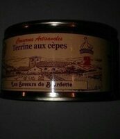 Terrine aux cêpes