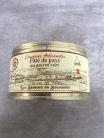 Pâté de pays au poivre vert