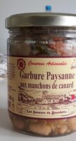 Carbure paysanne au manchon de canard les saveurs de bourdette