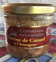 Terrine de canard à l'armagnac