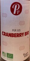 Pur jus Cranberry bio