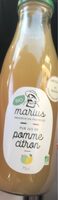 Pur jus de pomme citron