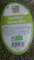 Lentilles vertes