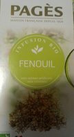Infusion bio fenouil