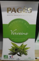 Infusion bio verveine Pagès