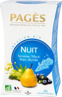 Infusion Nuit Bio