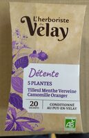 Infusion Bio Spéciale 5 Plantes