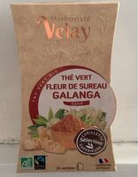 Thé vert Fleur de Sureau Galanga