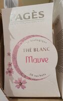 Thé blanc mauve