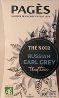 Thé Noir Russian Earl Grey