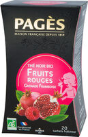The Noir Fruits Rouges Bio