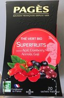 Thé vert superfruits