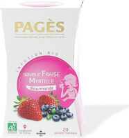 Infusion Fraise Myrtille Bio