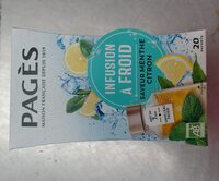Infusion Glacee Menthe Citron Bio