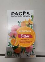 Infusion détox Romarin, Hibiscus saveur mandarine