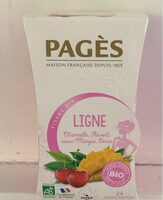 Tisane Ligne Citronnelle Thé vert saveur Mangue Cerise