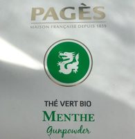 Thé vert menthe