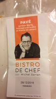 Pavé - jambon blanc, fromage pur brebis et fritons de canard