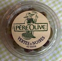Olives Vertes & Noires Au Thym